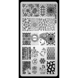 Creative shop stamping plate 23-S