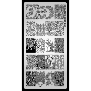 Creative shop stamping plate 25-S
