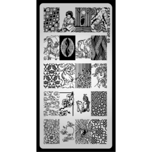 Creative shop stamping plate 6-S