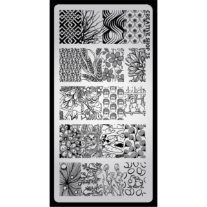 Creative shop stamping plate 7-S