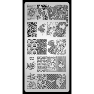Creative shop stamping plate 8-S