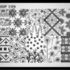 Creative shop stamping plate 109