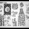Creative shop stamping plate 115