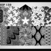 Creative shop stamping plate 132