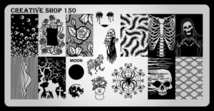 Creative shop stamping plate 150