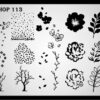 Creative shop stamping plate 113