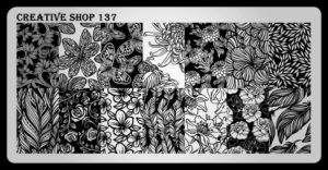 Creative shop stamping plate 137