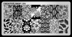 Creative shop stamping plate 139