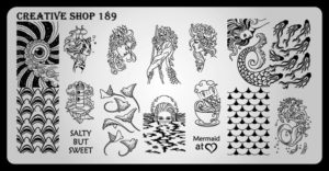 Creative shop stamping plate 189