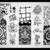 Creative shop stamping plate 201