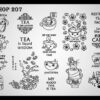 Creative shop stamping plate 207