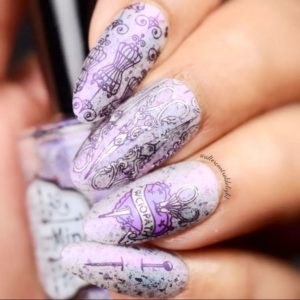 Wendy's Delights: Stamping Plate QA20 from Charlies Nail Art