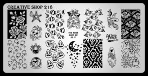 Creative shop stamping plate 218